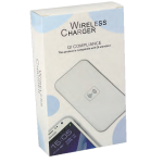 Беспроводная зарядка, индуктивная по стандарту Qi – подставка Inbay для всех совместимых смартфонов, white