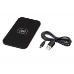 Беспроводная зарядка, индуктивная по стандарту Qi – подставка Inbay для всех совместимых смартфонов,  black